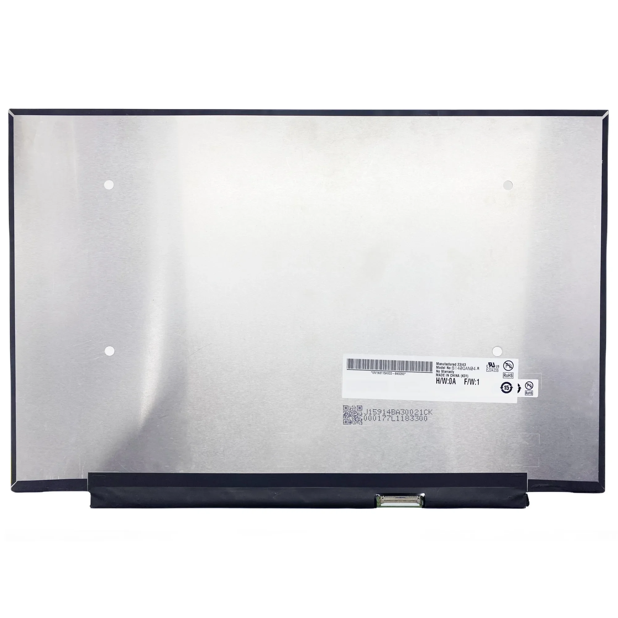 

B140QAN04.R 14.0'' Laptop LCD Screen Display Panel Matrix 2880*1800