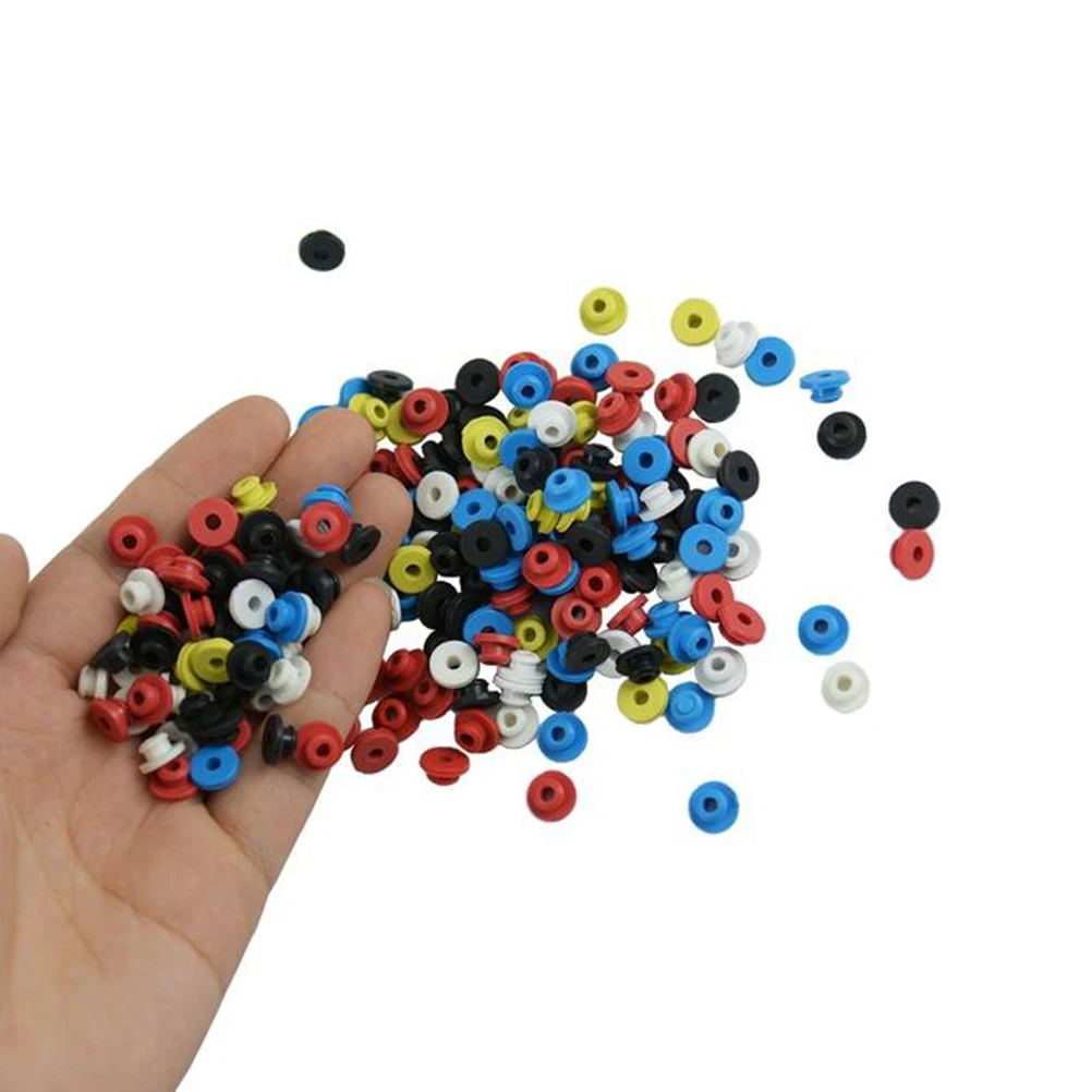 

100Pcs Grommets Advanced Silicone Grommet for Tattoo Machine Precision Fit Enhanced Durability Easy Installation