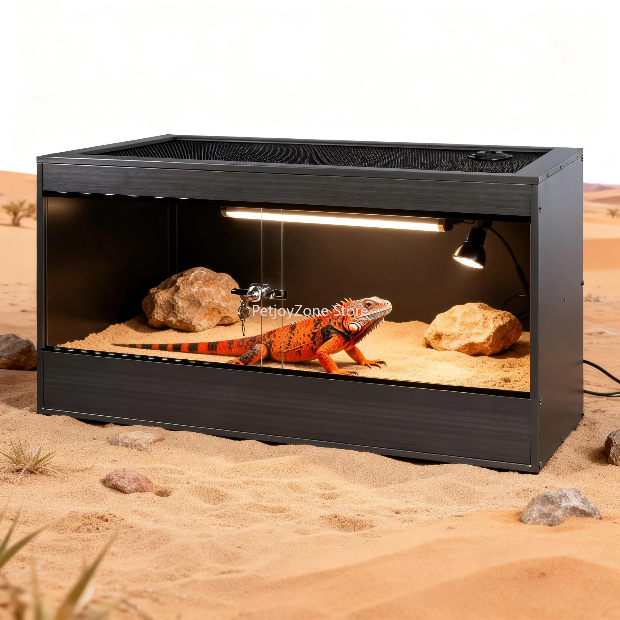 

Luxury Multi Large Pvc Reptile Enclosure Habitat Terrarium Pour Enclosure Reptiles 40 Gallon Tanks