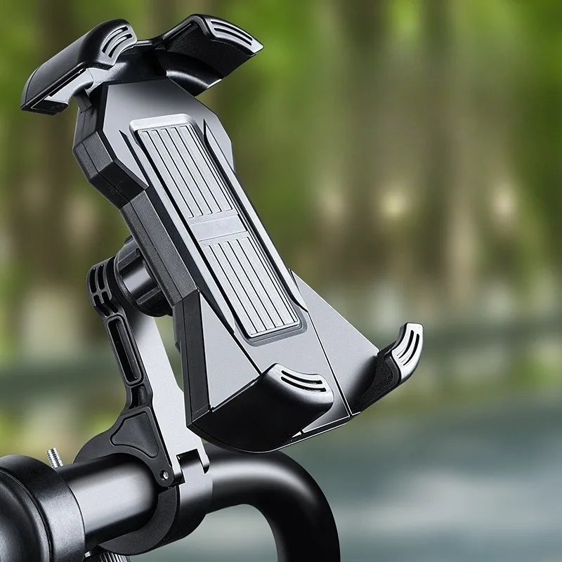 

2025 new rider electric bicycle motorcycle mountain riding shock-proof fixed navigation takeaway mobile phone holder