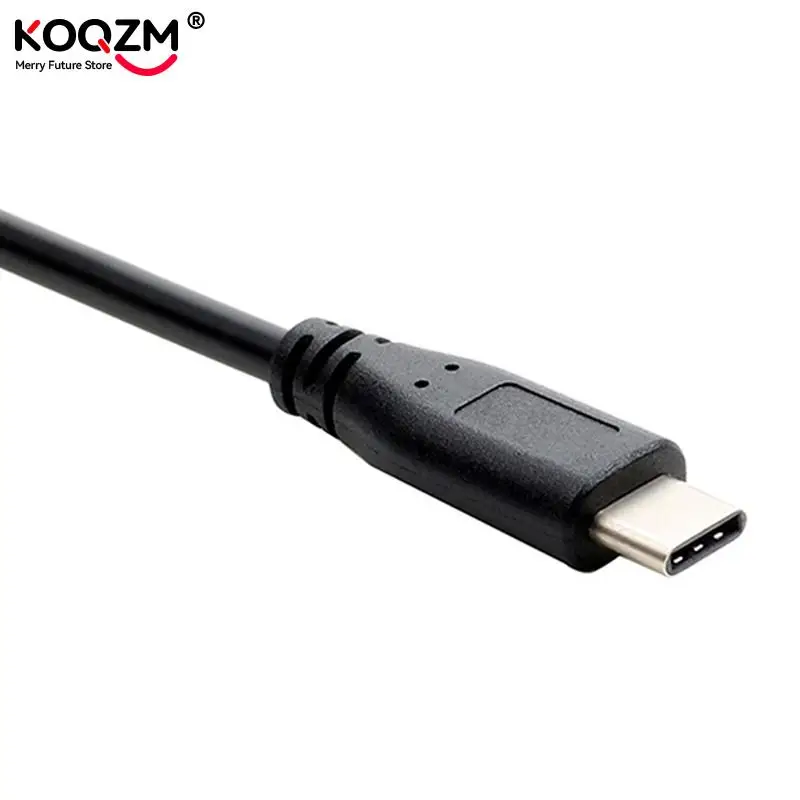 Micro USB Female To USB-C 3.1 Type-c Male Converter Cable Adapter OTG Connector Cable 27cm