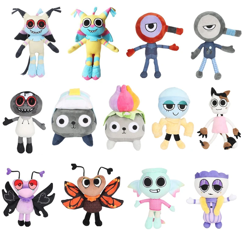 

Dandy's World Plush Cute Dandy World Scrap Stuffed Horror Game Goob Pebble Plushie Soft Pillow Doll Children Birthday Gifts Doll