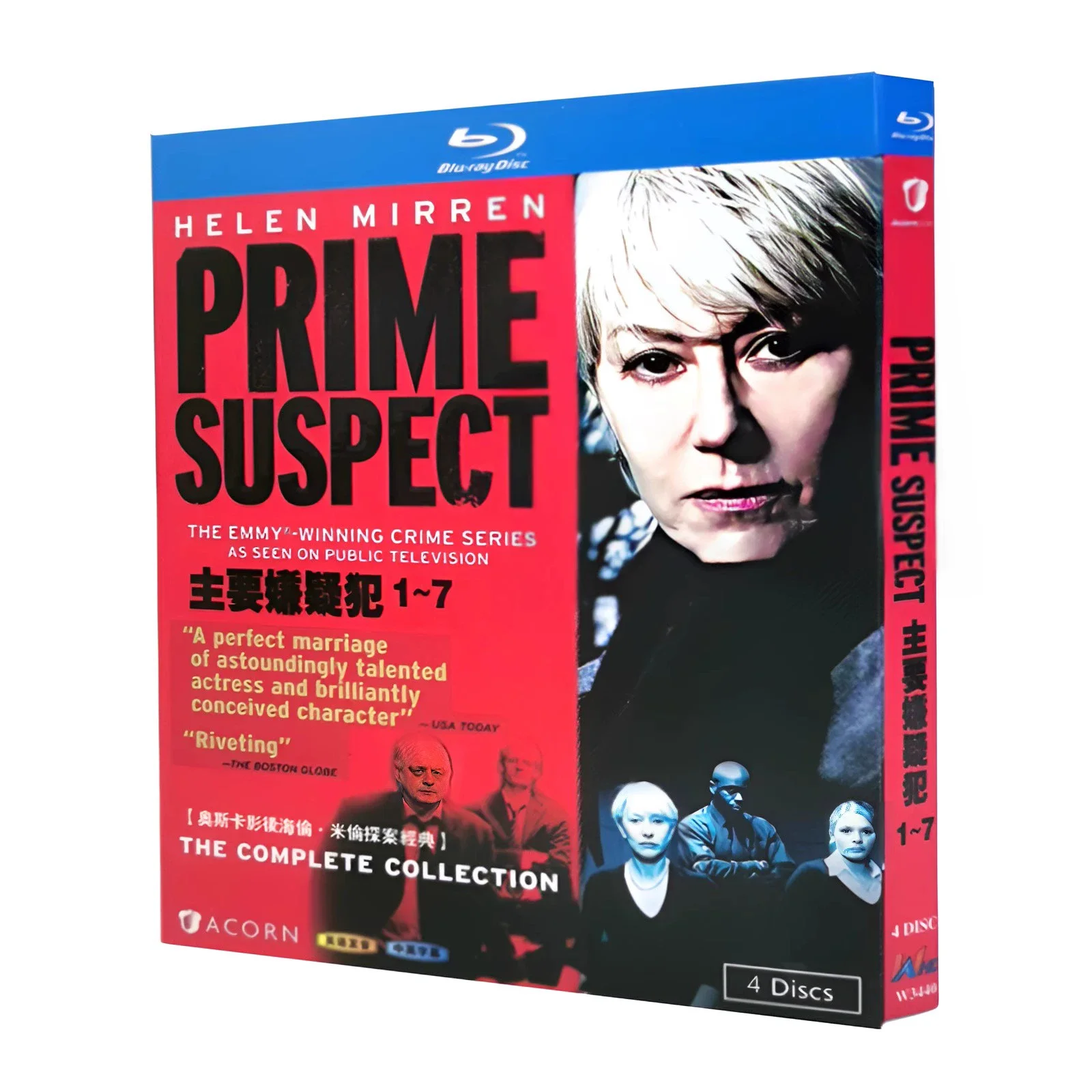 

Prime Suspect 1-7 Blu-ray диск