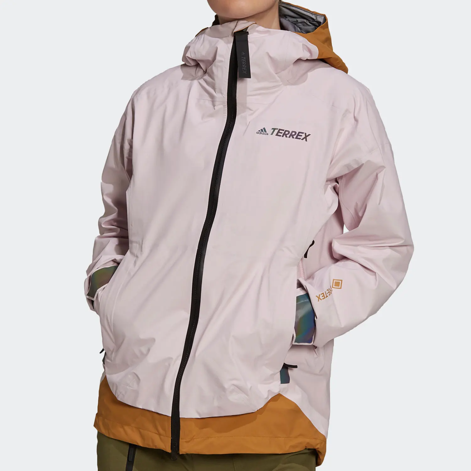 

Официальная женская ветрозащитная спортивная куртка Adidas GORE-TEX GQ4241