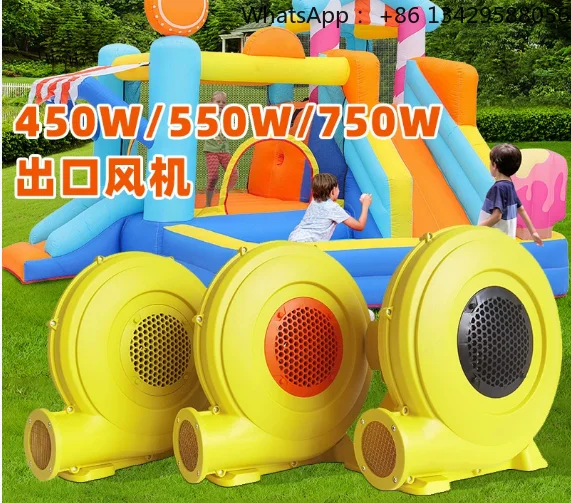 450W 550W 750W Export American Standard European Standard Inflatable Air Mold Fan Inflatable Castle Air Mold Arch Fan