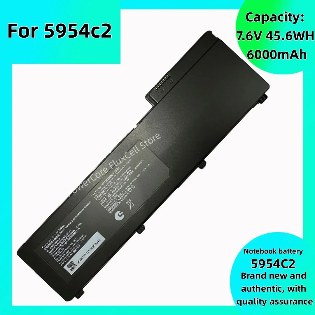 

Long-lasting battery life, quality assurance. For 5954c2 7.6V 6000MAh 45.6WH laptop battery