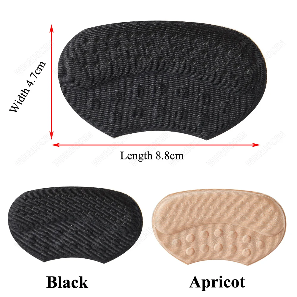 Shoe Pads for High Heels Anti-wear Foot pads Heel Protectors Womens Shoes Insoles Anti-Slip Adjust Size Shoes Accessories