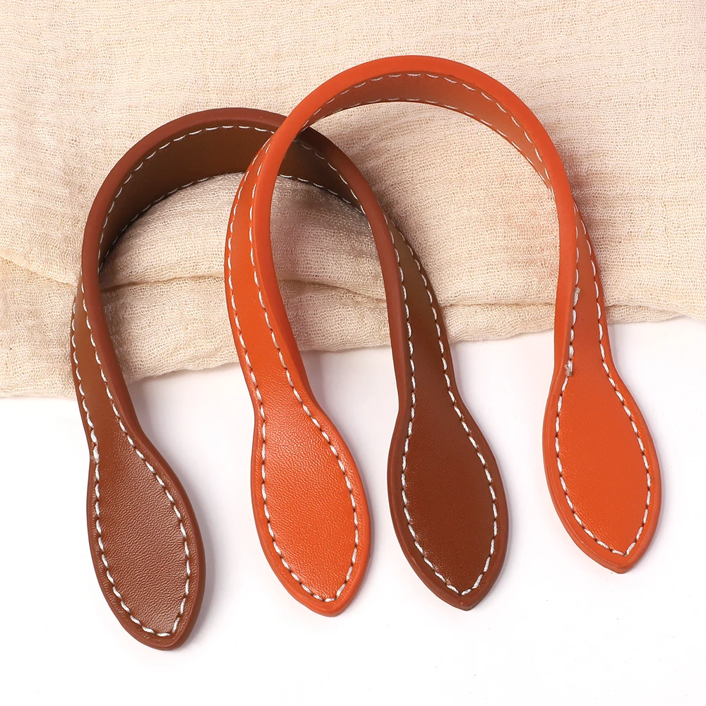 

29cm Cow Leather Bag Purse Strap Replacement Handbag Bag Handle for Tote Bag Gift Box Briefcase for Women Bag Accessories