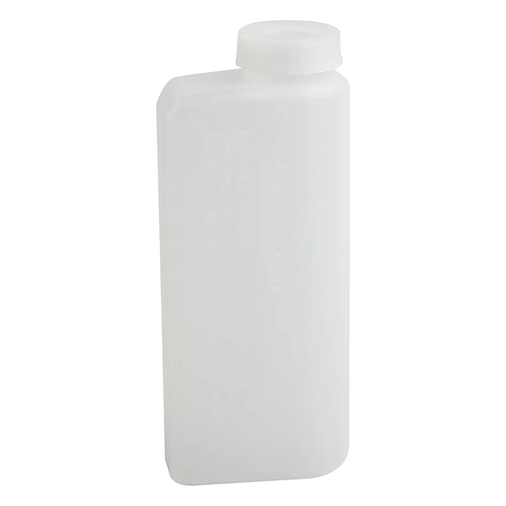 White Oil Mixing Bottle 18x7.5x5cm 1x Nylon Petrol 2-Stroke 40:1 600ML Container For Chainsaw 20:1 25:1 New Hot