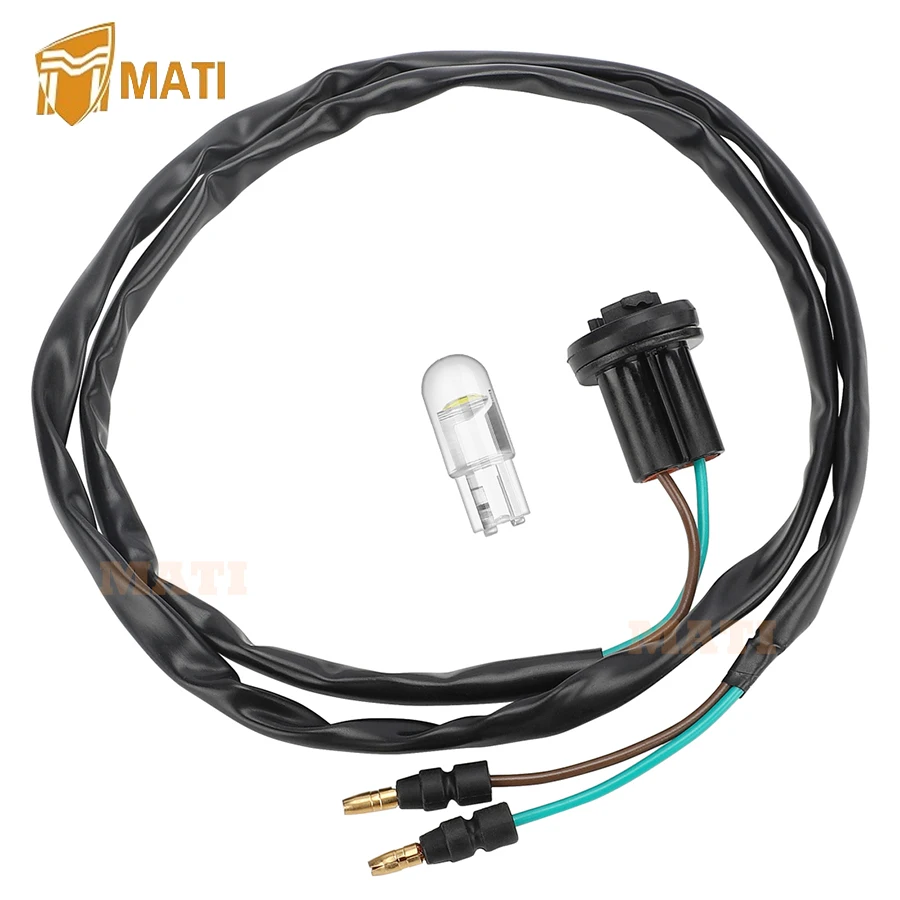 MATI-Douille de feu arrière et ampoule LED, Honda Recon 250 TRX250TE TRX250TM 2001-2004 3ino 20-AVEN8-A30