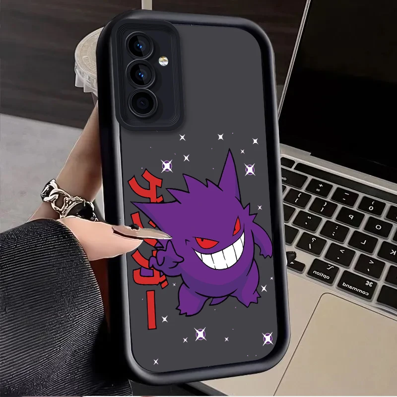 Pokemon Pikachu Gengar Case for Samsung Galaxy S24 S23 S22 S21 Ultra Plus S20 FE A54 A53 A52 A52S A51 A50 A50S A34 A33 5G Cover image 3