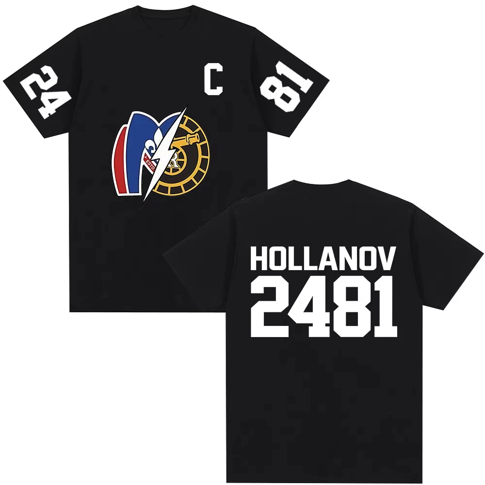 Camisetas con estampado de Heated Rivalry Shane Hollander 24 Montreal Metros, camisetas Vintage a la moda para hombres y mujeres, camiseta informal de algodón puro