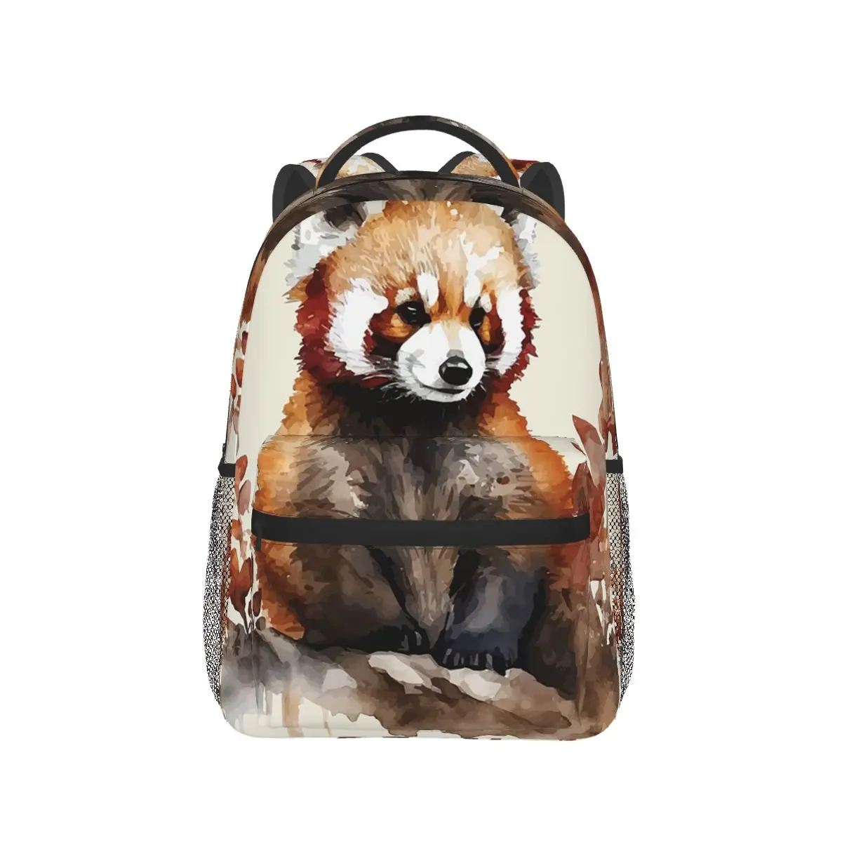 

Real Red Panda Backpack Hot Sale Daypack Large Capacity Kids BookBag School Bag Shoulder Bags for Men Women