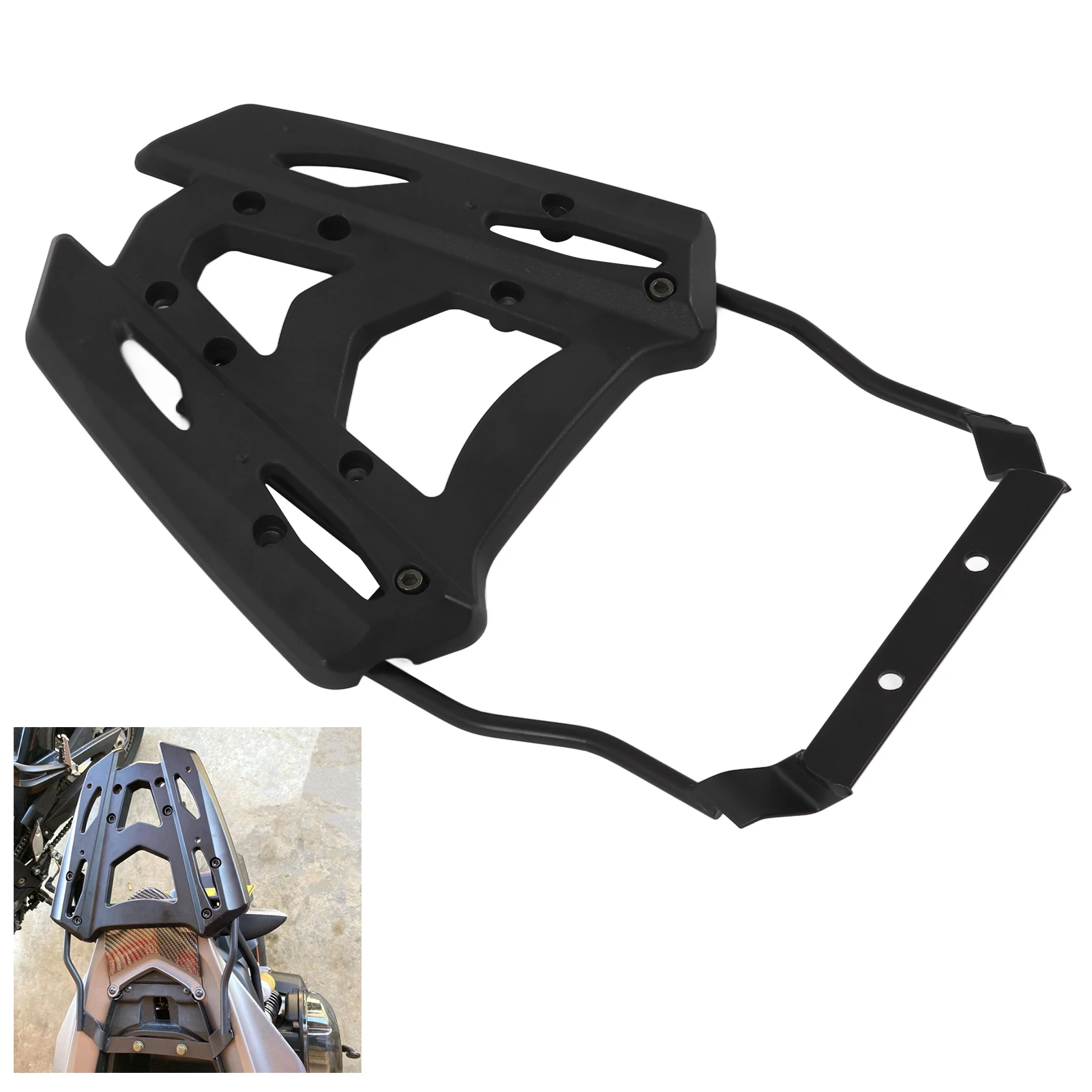 Motorfiets Achterlichten Bagagerek Vervanging voor Yamaha Aerox 155 NVX 155 NVX Aerox 155 Motorfiets Cargo Houder Achterbagagerek