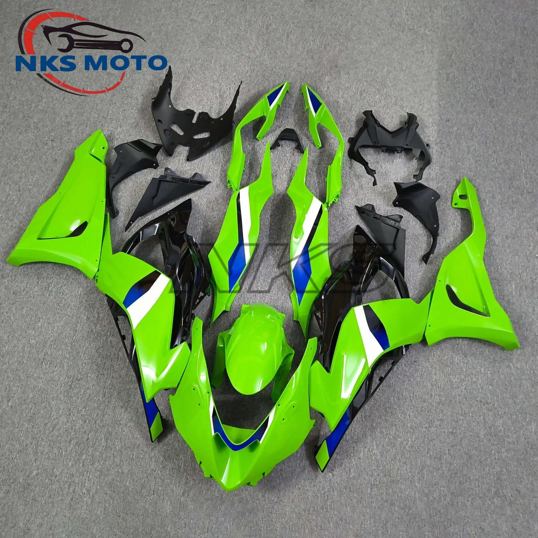 Motorcycle Bodywork Cowling KRT Green and Black Multi Style Prints Injection For ZX6R 2024 2025 2026 636 Full Fairing Kit