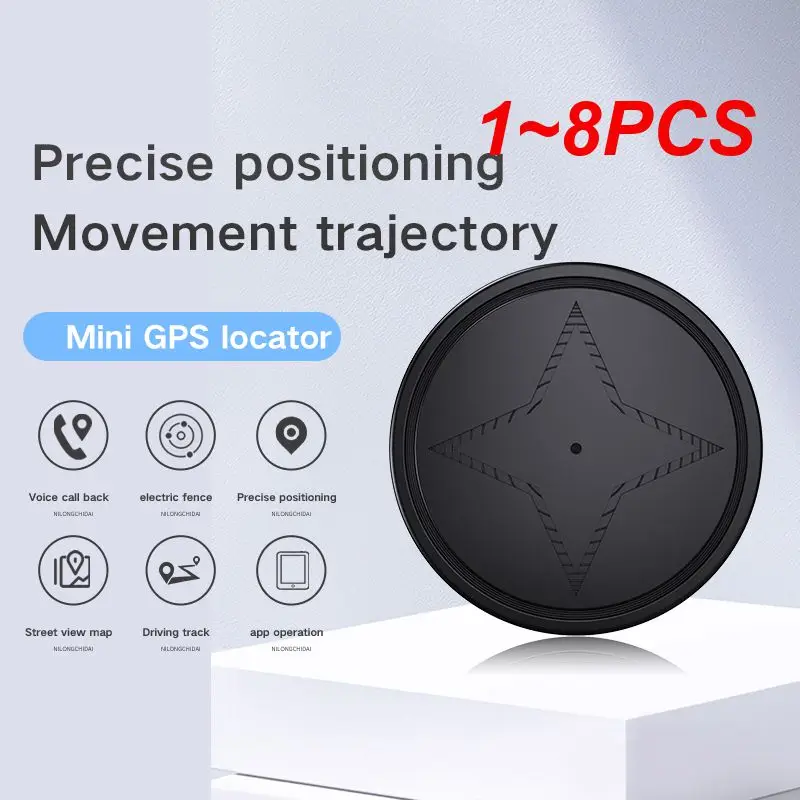 

1~8PCS Universal Anti-lost Locator Realtime Positioner Anti-theft Pet Gps Mini Tracker For Elderly And Children Pg12 Sos Car