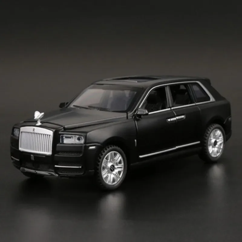1:32 rolls royce cullinan liga modelo de carro diecasts veículos de brinquedo metal carro simulação som e luz brinquedos carro presente das crianças