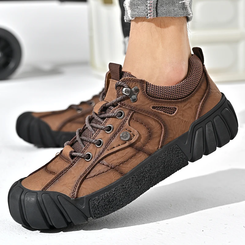 

Professional Hiking Shoes Men Outdoor Walking Shoes Mens Professional Man Travel Shoes Athletic Shoe Hiking Camping Men Shoe