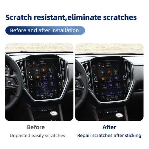 Imagen 2 del producto TPU para Subaru WRX 2022 2023 2024 2025 película Interior Protector antiarañazos consola central de coche salpicadero navegación pantalla GPS