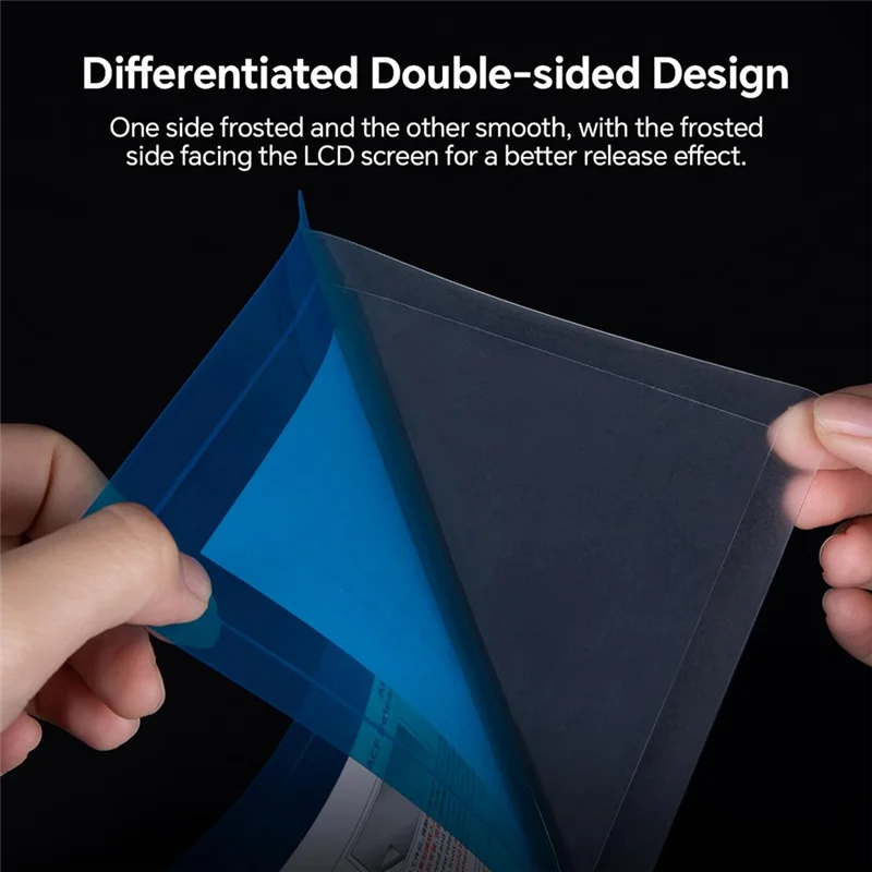 QWE-3PCS ACF リリースライナーフィルム Saturn 3 ウルトラ樹脂 3D プリンター用、高速印刷、約 290Mmx195mm、厚さ 0.3Mm