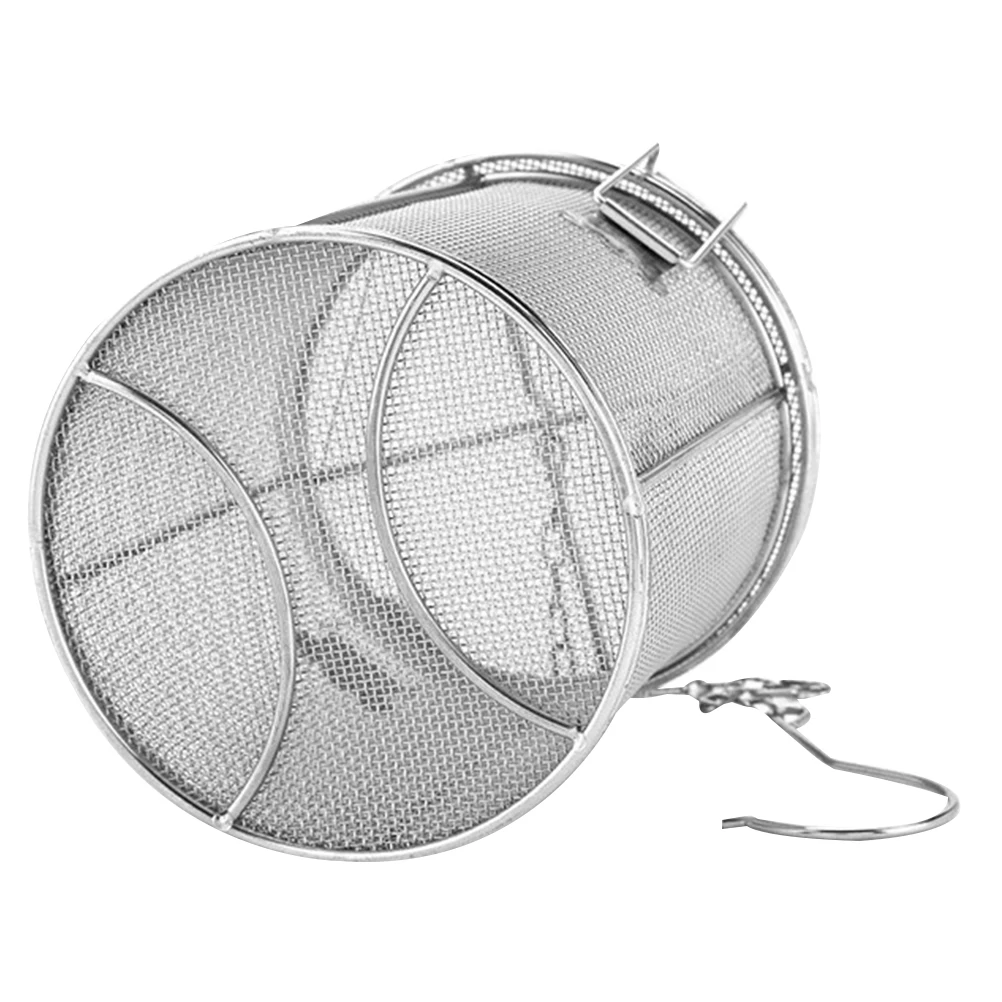

Stainless Steel Spice Infuser Filter Basket Rust Proof Cooking Soup Tool Multi Use Herb Tea Infuser Kitchen Barware