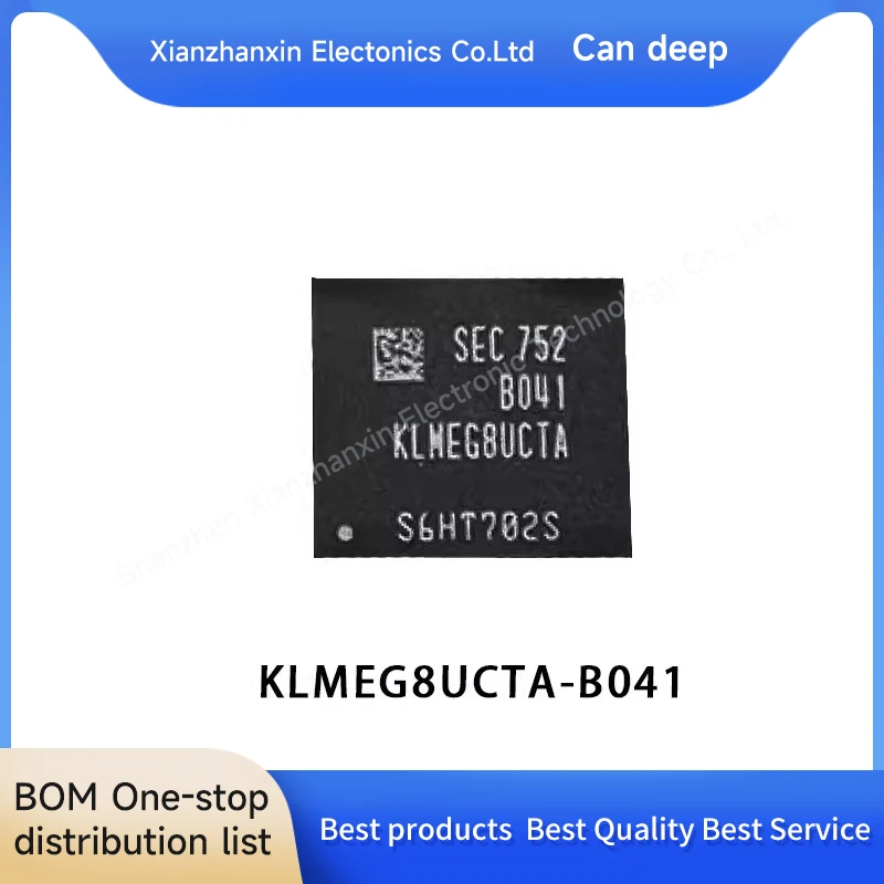 1pcs/lot KLMEG8UCTA-B041 KLMEG8UCTA BGA153 128GB Storage flash chips in stock