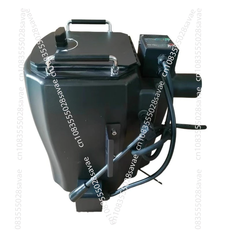 Heavy Duty 6000W Low Fog Dry Ice Machine with Durable Caster for Stage Equipment Smoke Machines Quiet Operation