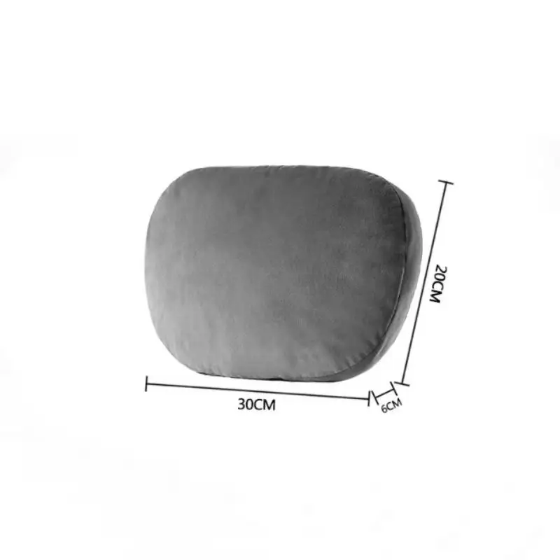 1 قطعة دعم رأس السيارة العالمي لكرسي الألعاب وسادة الرقبة سيارة مسند الرأس بالمقعد وسادة السيارات الذاكرة القطن حامي وسادة