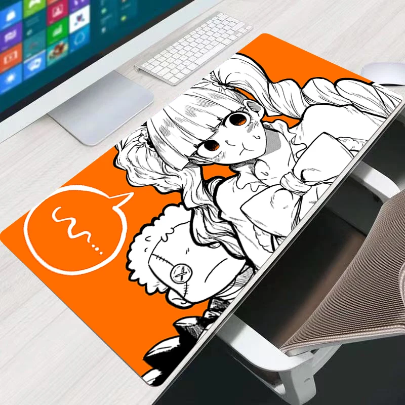 Mouse Pad 90x40cm, peça única, Perona, grande, de borracha, acessórios para jogos de computador, mousepad, tapete de mesa estendido, borda com trava, tapete gamer.