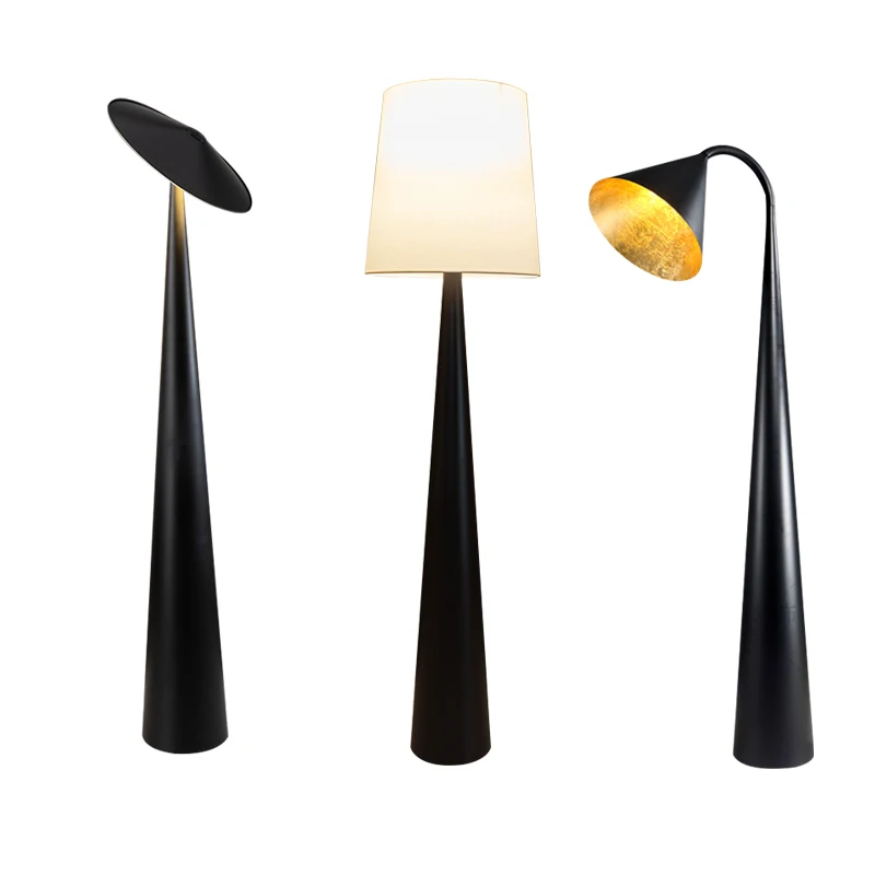 

Современный роскошный черный торшер, большой домашний декор, освещение настроения, скандинавский большой торшер, украшение для офиса, спальни, художественные лампы