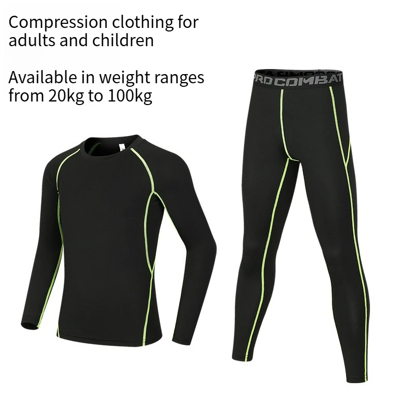 

Winter Warm Underwear Set Thermal Base Layer for Men Fleece Lined Tight Tracksuit Quick Dry Moisture Wicking Climbing Running