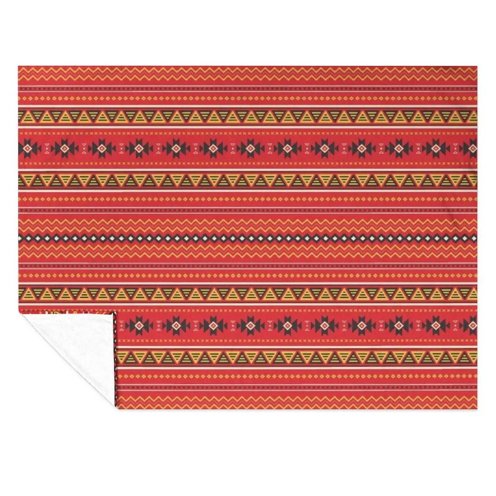 

Traditional Weaved Igorot Philippines Tribal Pattern Throw Blanket Plaid Tourist Furry christmas decoration Blankets