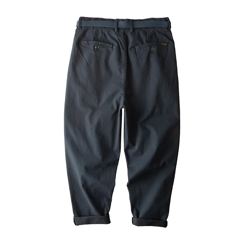 Spring New Overalls Outdoor Hiking Sport Combat Trekking Climbing Trousers Solid Color Simple Loose Straight Casual Pants Men\'s