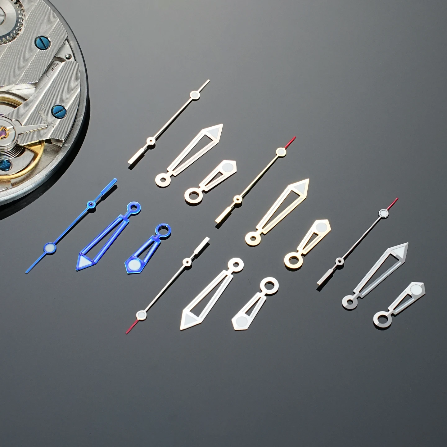 For Omega Seamaster 300 2824 2836 2846 2864 Movement Watch Hands Night Light Hour Minute Second Hand Watch Accessories Pointer