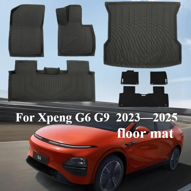

Для XPeng G6 G9 TPE Коврики Водонепроницаемые Экологичные Автомобильные 2-слойные Дизайн Индивидуальная Подкладка Багажника Модернизированный Материал 2025 2024 23