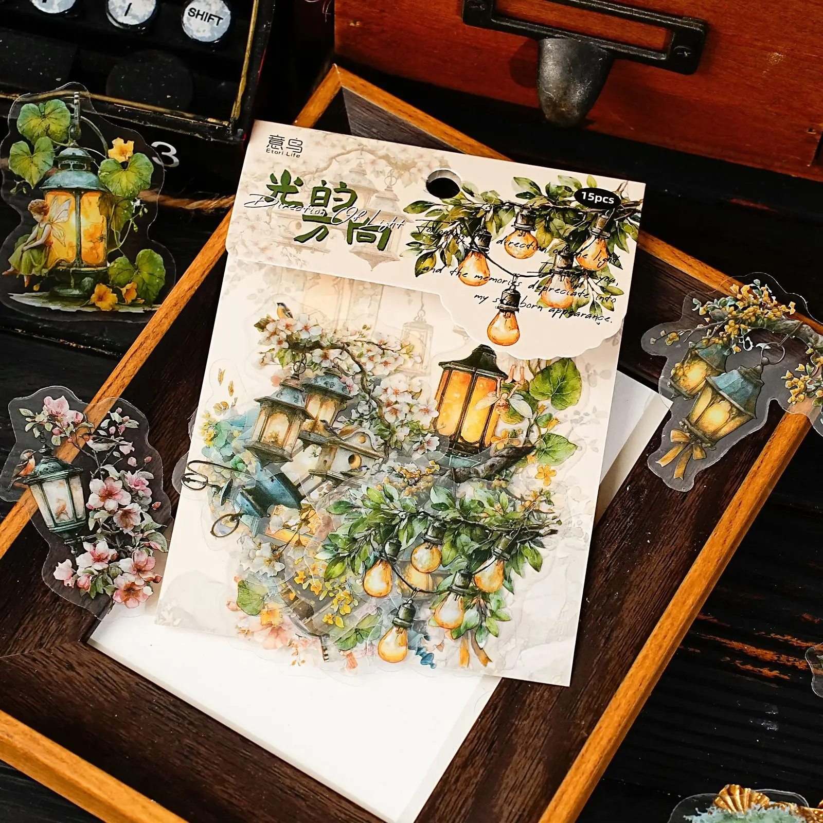 

15 шт./лот кавайные канцелярские наклейки направление света DIY ремесло скрапбукинг альбом мусорный журнал Happy Planner наклейки