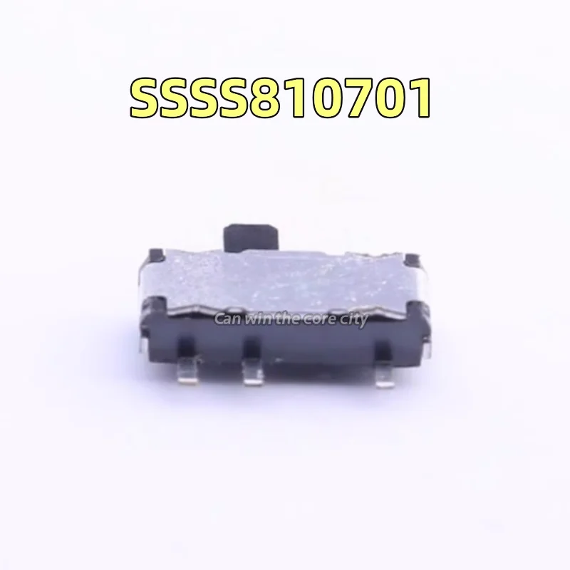 10 pezzi SSSS810701 Import Japan ALPS patch 3 piedi piccolo interruttore a quadrante 3 piedi 2 scivolo laterale dell'ingranaggio