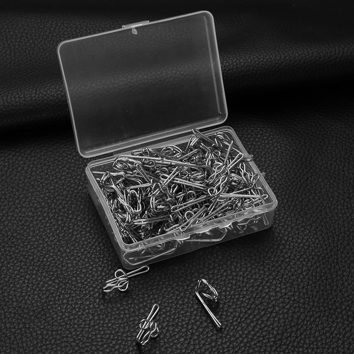 

100Pcs Curtain Hook Butterfly Shape Iron Wire for Home Decorative Curtain Accessories Bathroom Bedroom Living Room