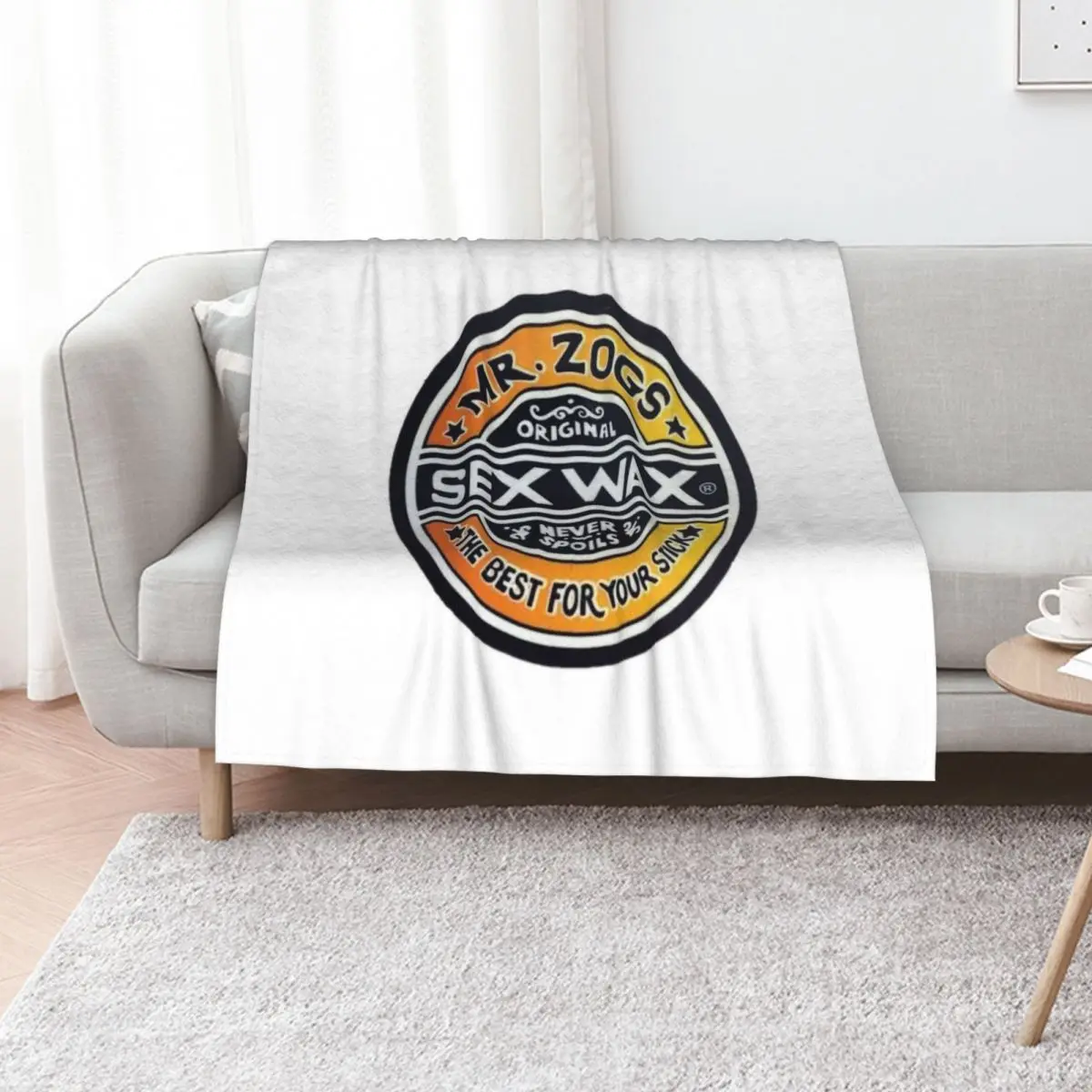 Mr Zogs Sex wax Throw Blanket Furrys anime christmas decoration warm for winter Decorative Sofas Single Blankets