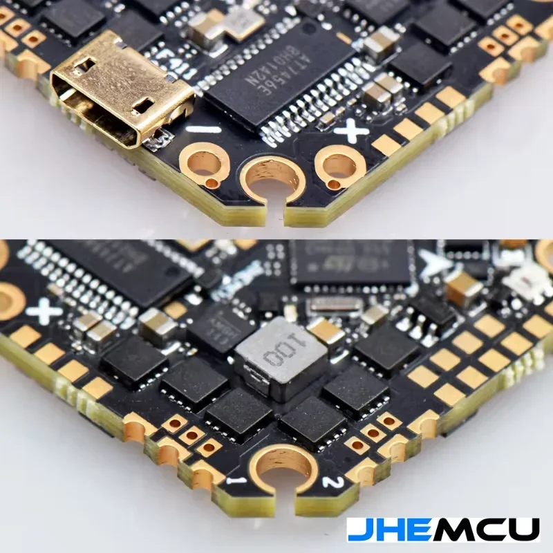 Горячая распродажа 2025 года JHEMCU GHF411 AIO-HD ESC-40A F411 Контроллер полета 40A Baro OSD 3-6S Lipo 4in1 Бесщеточный ESC для FPV RC Freestyle