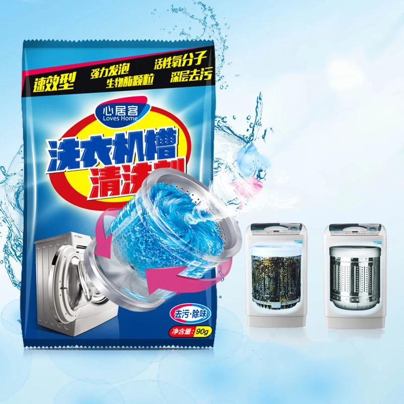 Powerful Removal of Washing Machine Dirt and Odor Automatic Drum / Straight for Washing Machine Cleaning Disinfection Detergent