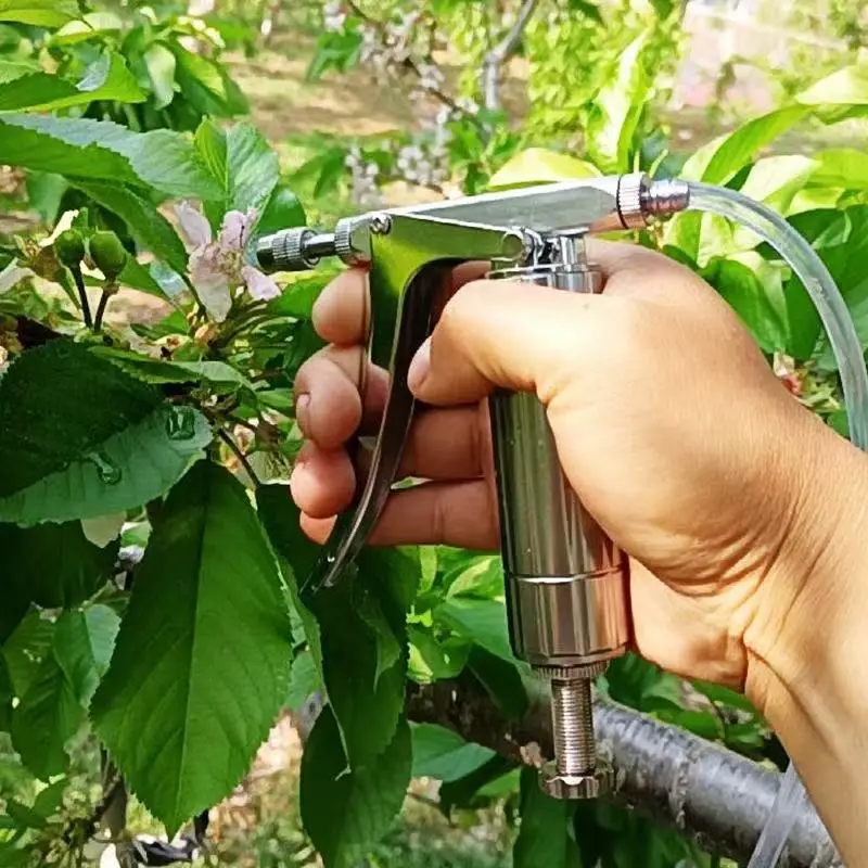 

Flower Spraying & Pollination Tool - Tomato/Watermelon/Cucumber Flower Spotting Sprayer, Pollination Gun, Flower Spraying Gun