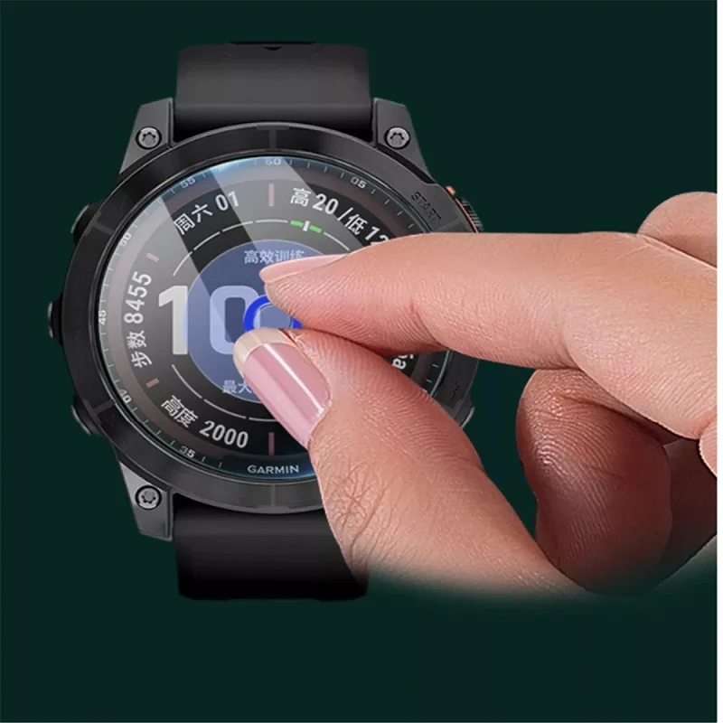 Pellicola proteggi schermo in vetro temperato Premium 3Pcs per Garmin Fenix 7 7S 7X 6 6S 6X Pro 5 5s Smart Watch pellicola protettiva HD trasparente