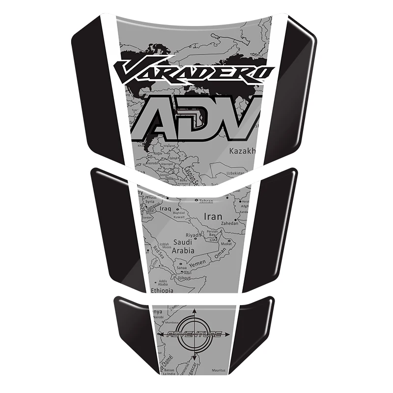 

5D Resin Motorcycle Tank Pad Protector Sticker for Honda Varadero XL 125 250 1000