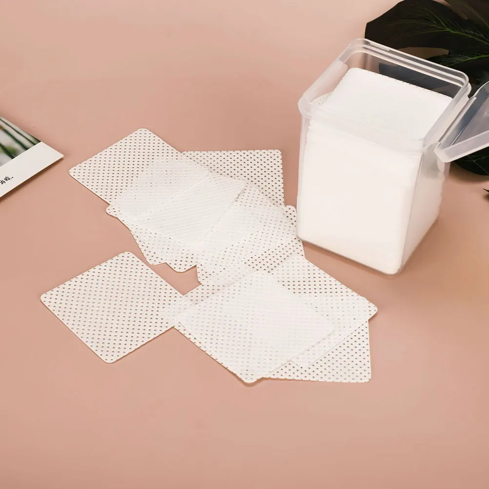 

Eye Eyelash Glue Cleaning Cotton Pads Makeup Remover Non-woven Fabric