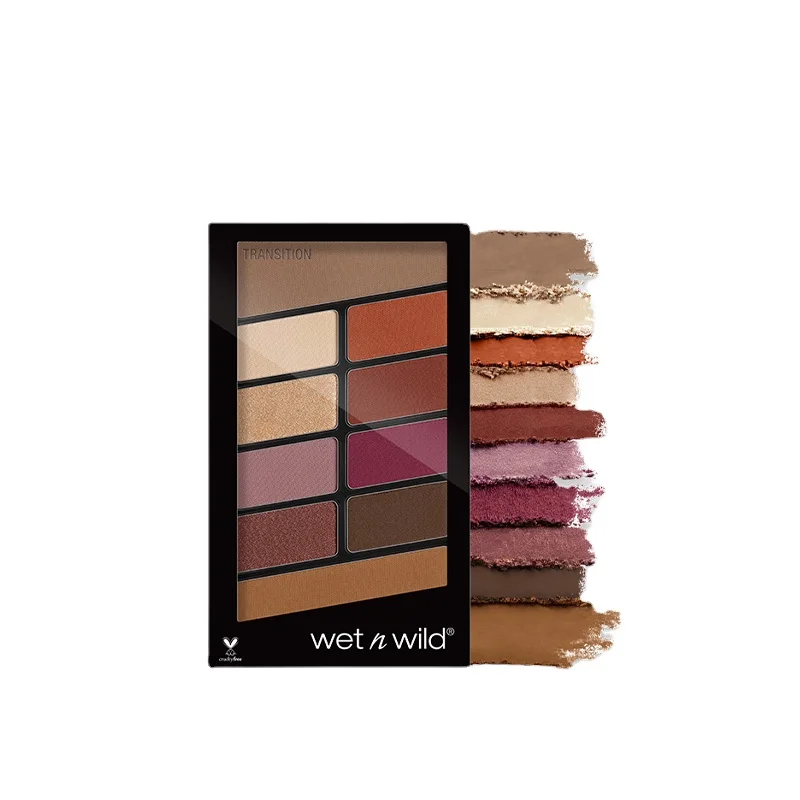 

Yywet N Wild Wet N Wild Sunset Rose Ten Color Eyeshadow Palette