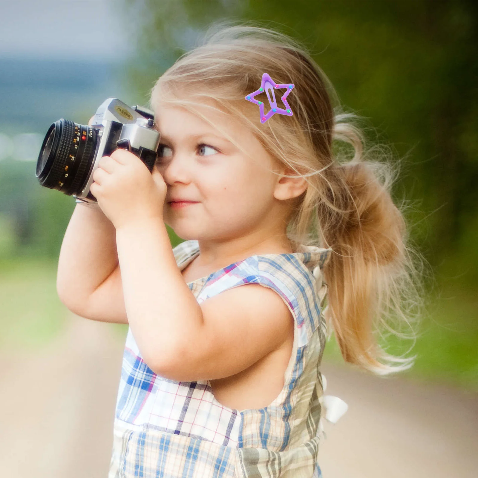 

10Pcs Star Hair Clips Snap Metal Barrettes for Girls Toddler Kids Baby Hair Accessories Star Clips Barrettes for Toddler Girls