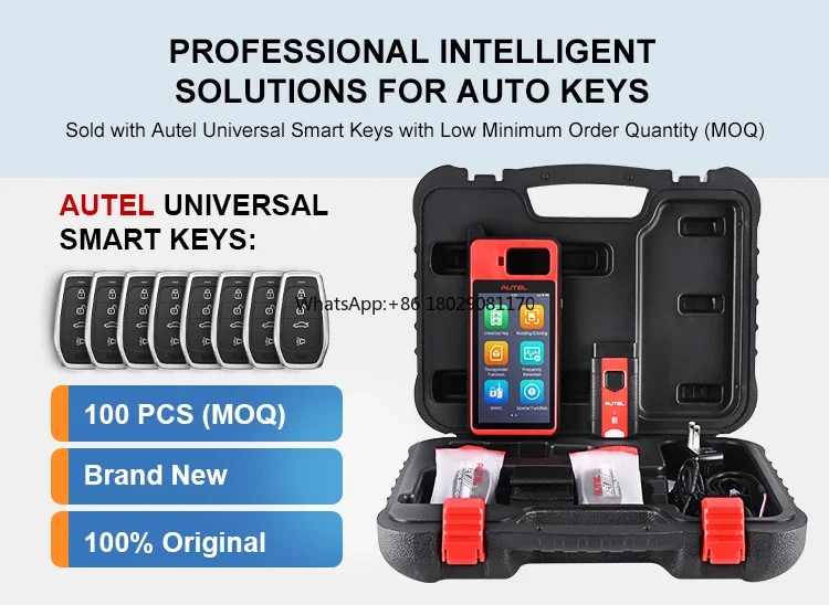 latest autel maxiim km100e km100 ke 100 immo altar  key reprogramming immobiliser car device machine diagnostic scanner