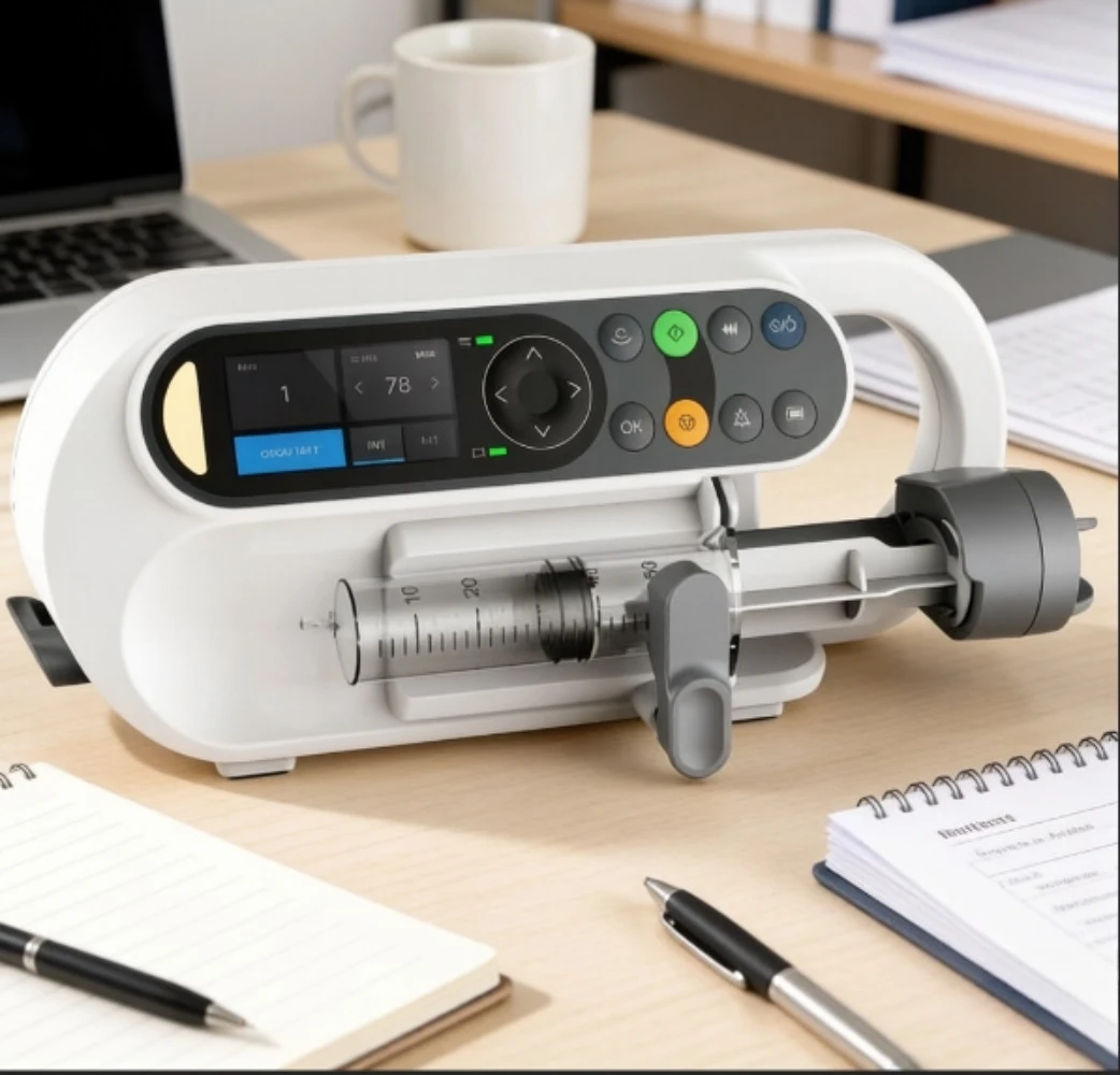 Multi Channel Infusion Pump Station Electric TCI Syringe Pump Device for Animal