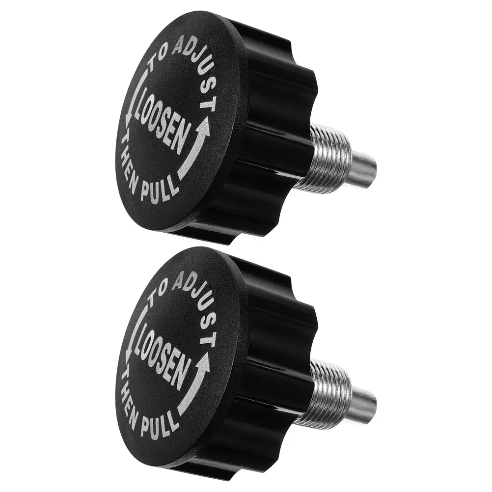 

2pcs Rotating Pull Pin Knob Exercise Bike Adjustment Handle Replacement Parts Fitness Equipment Ball Knob Weight Bench Spring